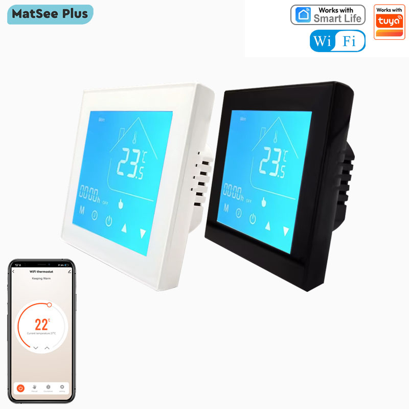 Smart Home Plus - Thermostat intelligent WiFi pour chaudière à