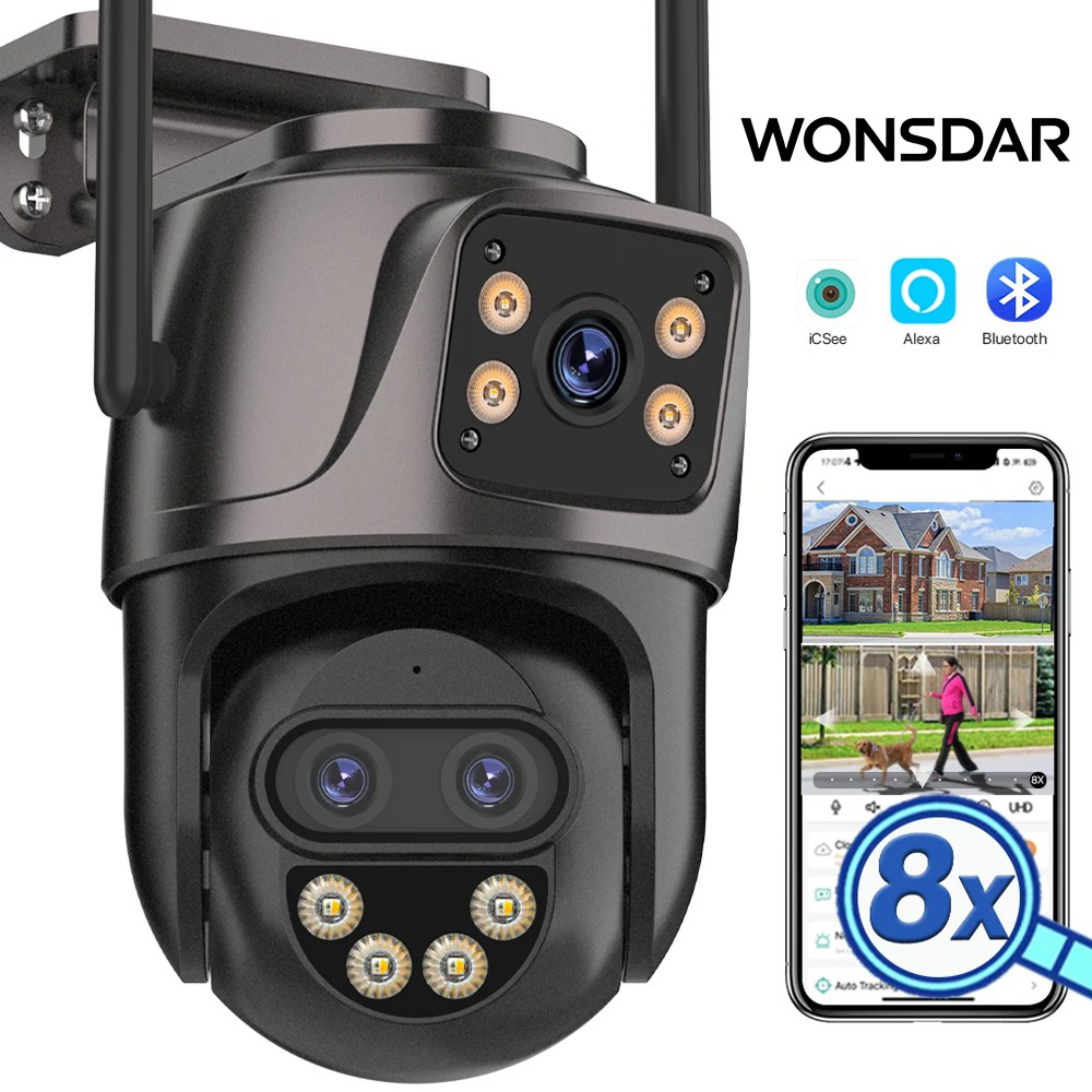 Smart Home Camera Ezviz - Caméra IP extérieure WONSDAR à trois