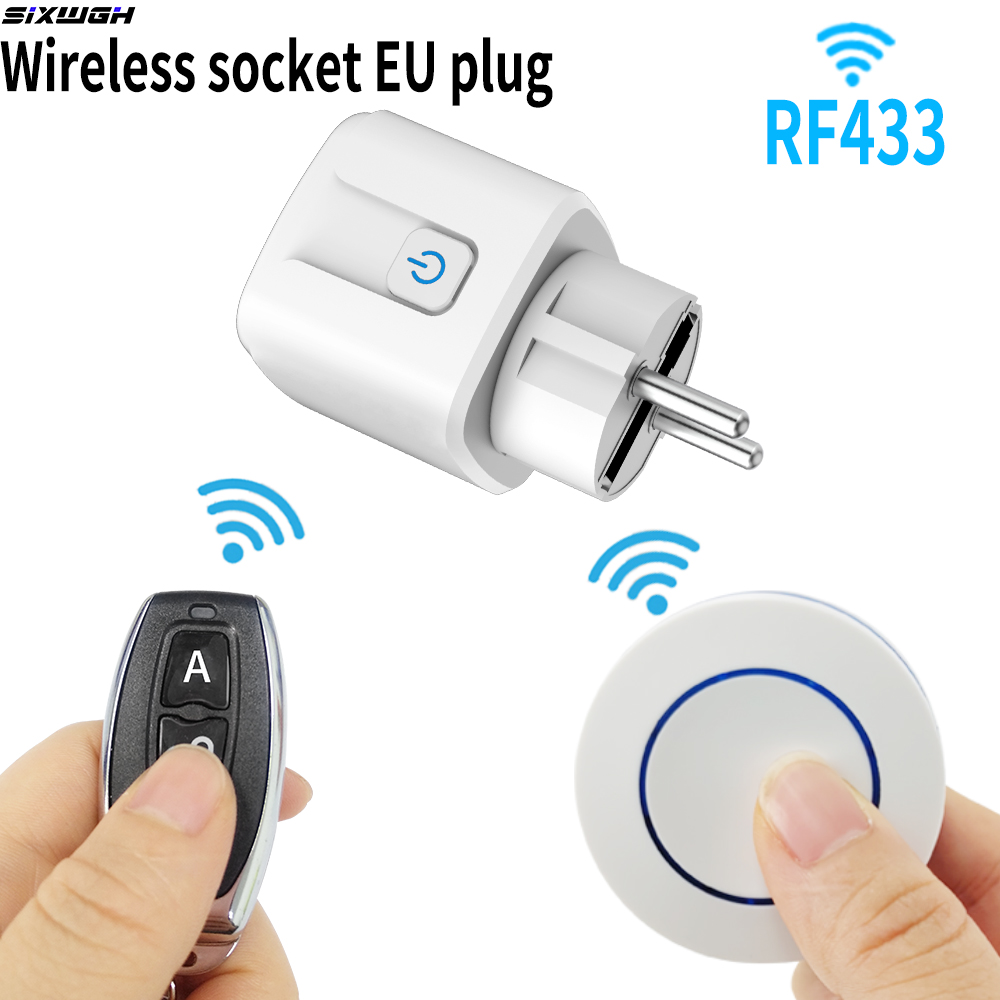 Universal Remote Smart Home - Prise sans fil RF433, prise intelligente