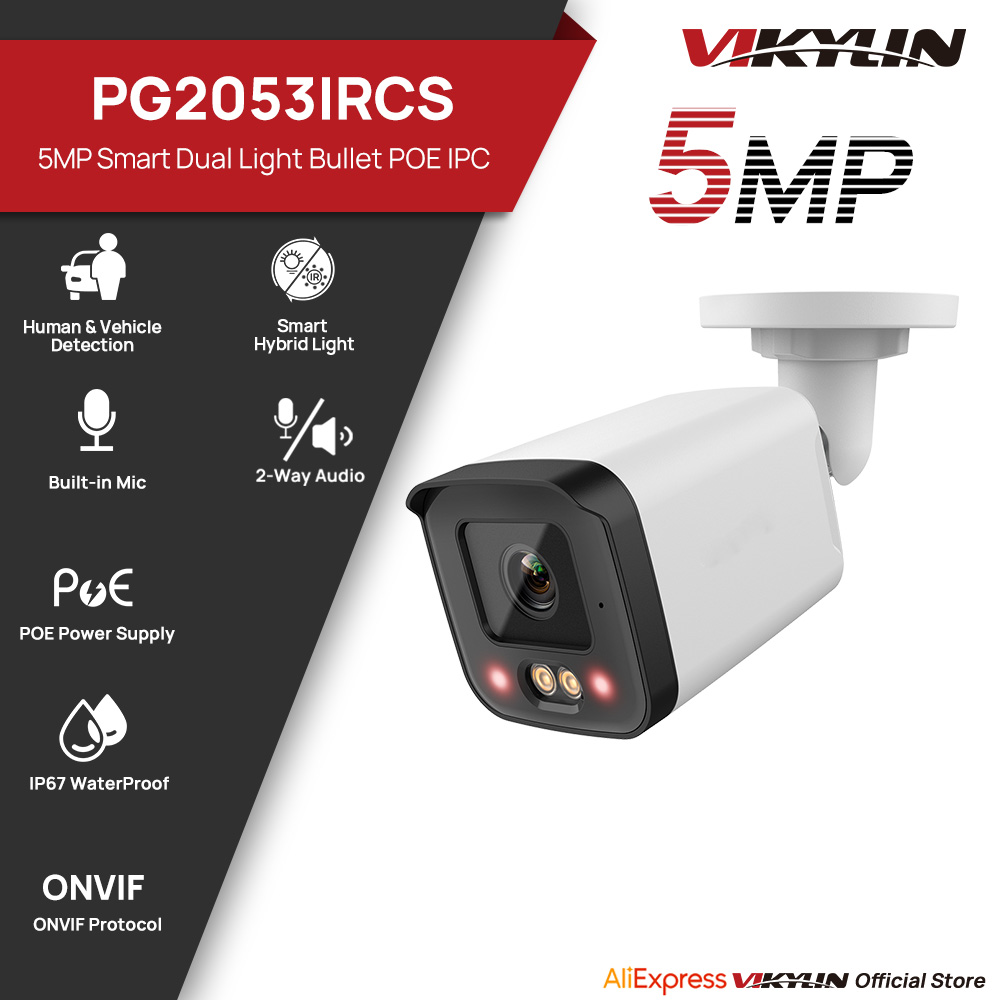 Smart Home Microsoft - Caméra de sécurité IP VIKYLIN 5MP,
