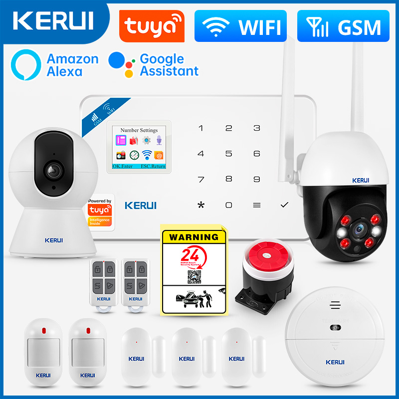 Smart Home Video - KERUI W181 système d'alarme sécurité maison