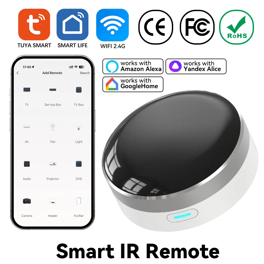 Universal Remote Smart Home - YFK Télécommande universelle intelligente WiFi IR