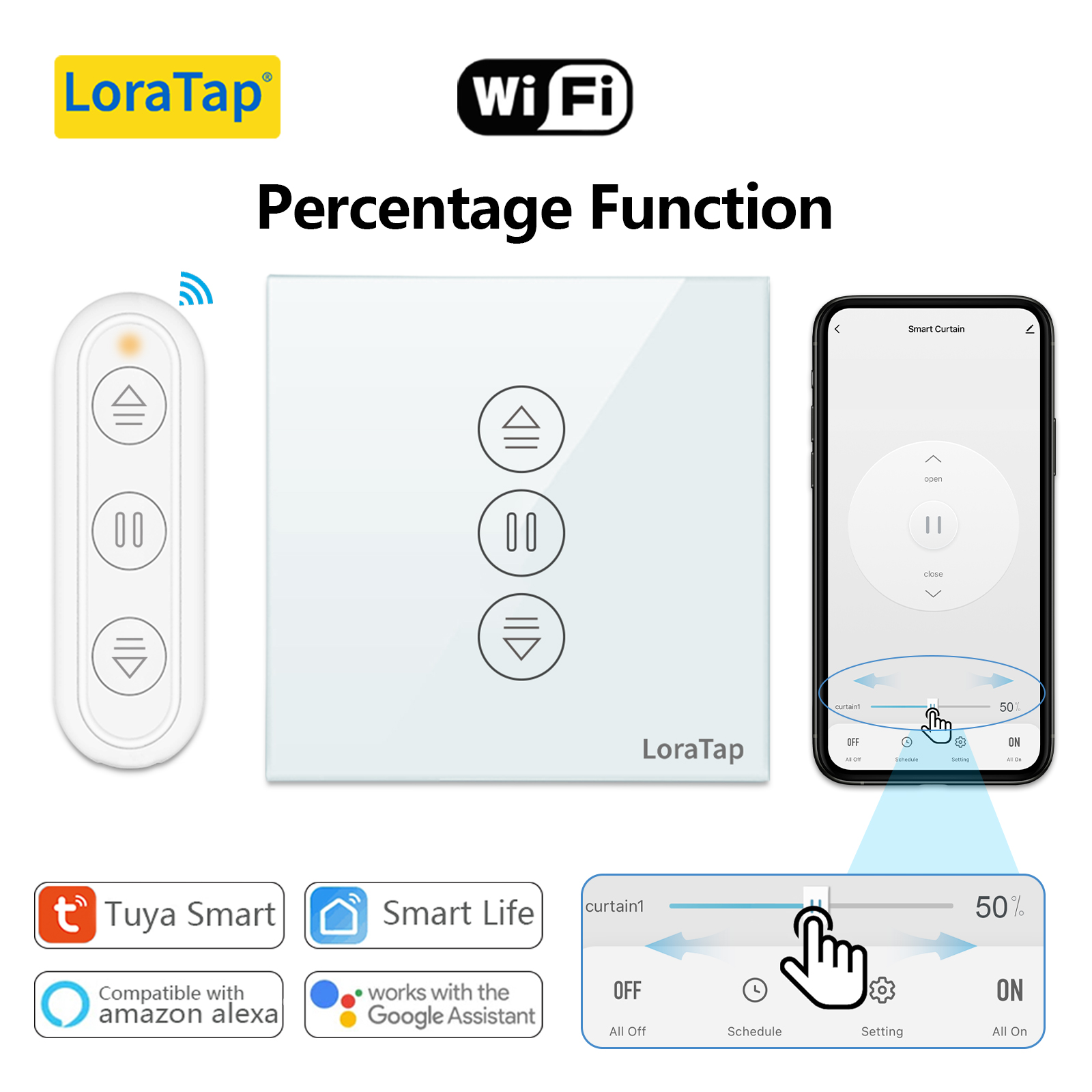 Universal Remote Smart Home - Tuya Smart Life EU WiFi interrupteur