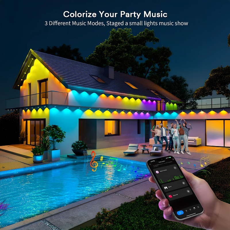 Guirlande lumineuse extérieure - Smart Home Yellow avis et prix