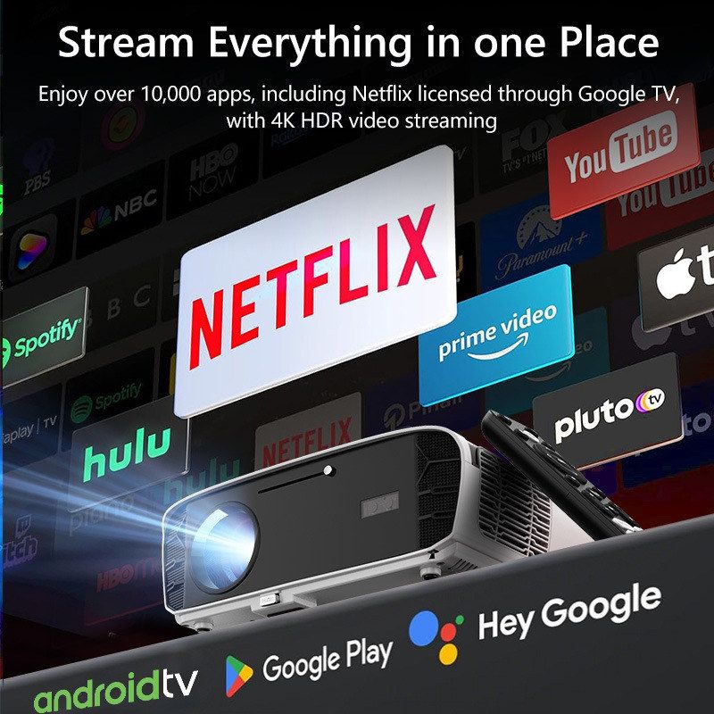 Pour projecteur A9L Linux 4K 1 - Smart Home Video avis et prix