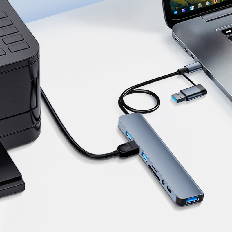 Adaptateur multiport USB C 8 e - Smart Home Hub 2 avis et prix