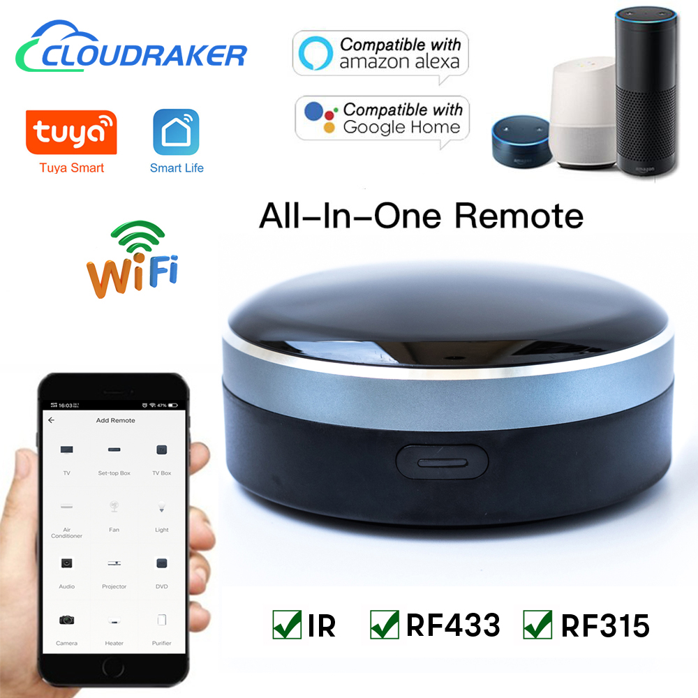 Tuya IR RF 433/315 télécommand - Universal Remote Smart Home avis et prix