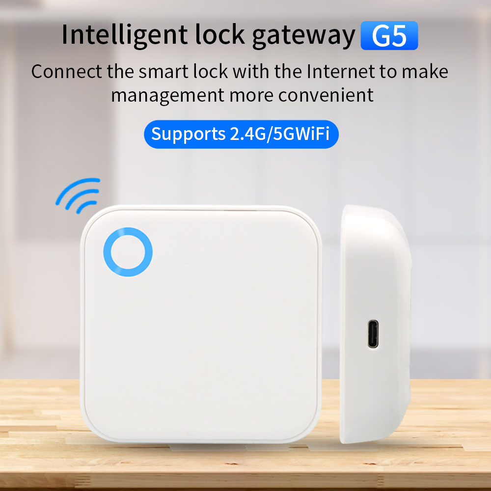 2.4G + 5G TTLOCK WIFI passerel - Smart Home Door Lock avis et prix