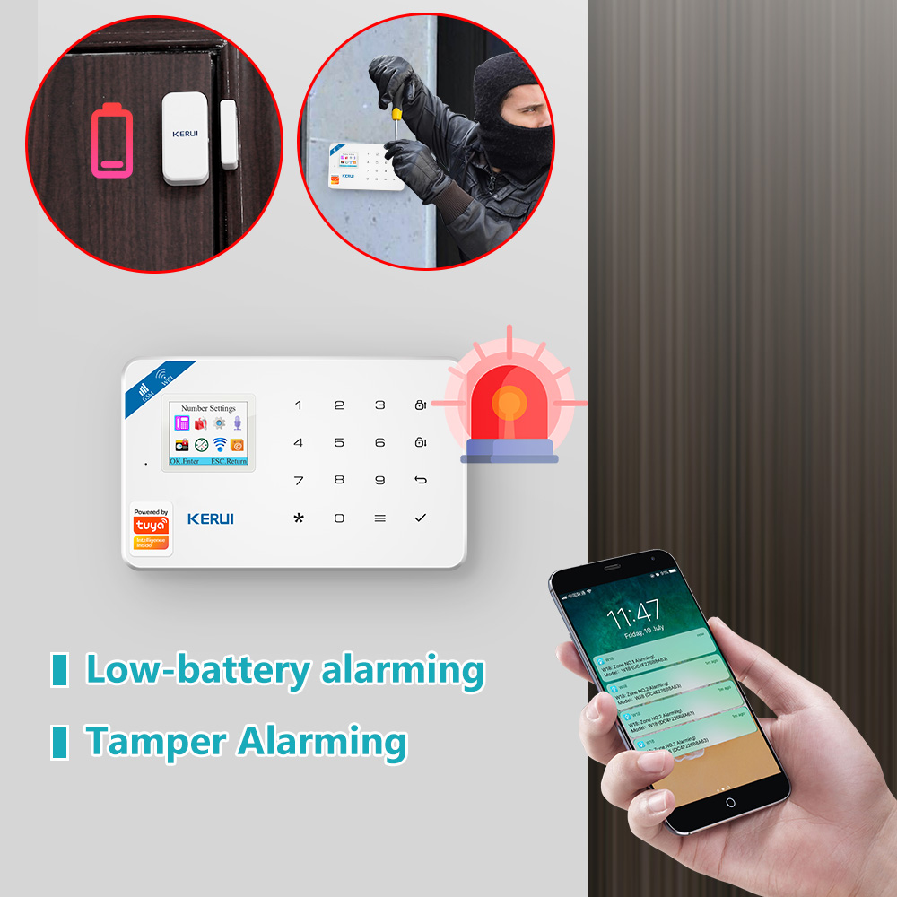 KERUI W181 système d'alarme sé - Smart Home Video avis et prix