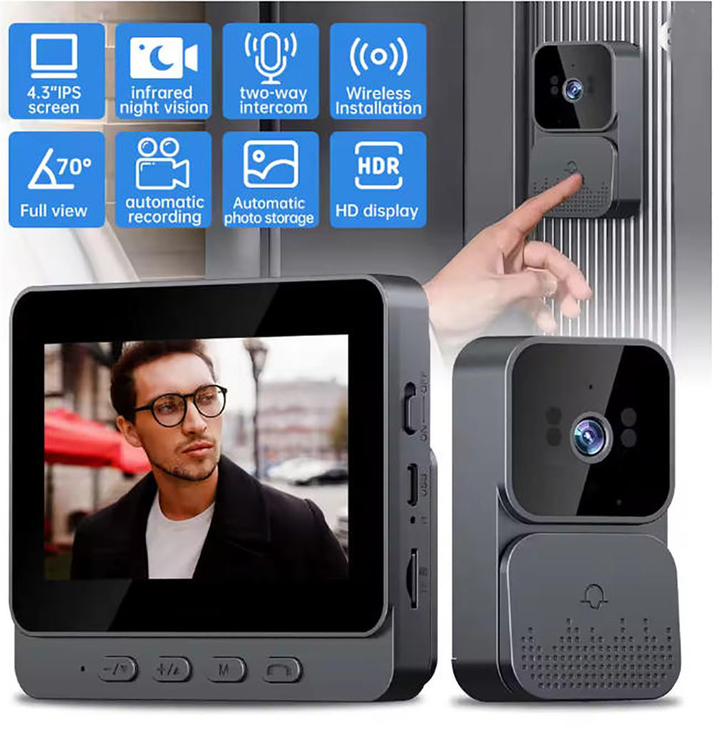    Caméra de sonnette 4G, cam - Smart Home Video avis et prix