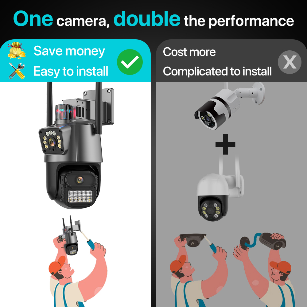 Caméra extérieure Wifi PTZ 4K  - Smart Home Camera Ezviz avis et prix