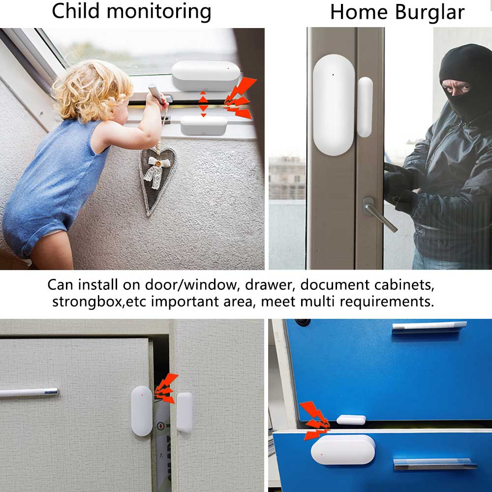 Capteur de porte sans fil 433M - Wireless Door Sensor avis et prix
