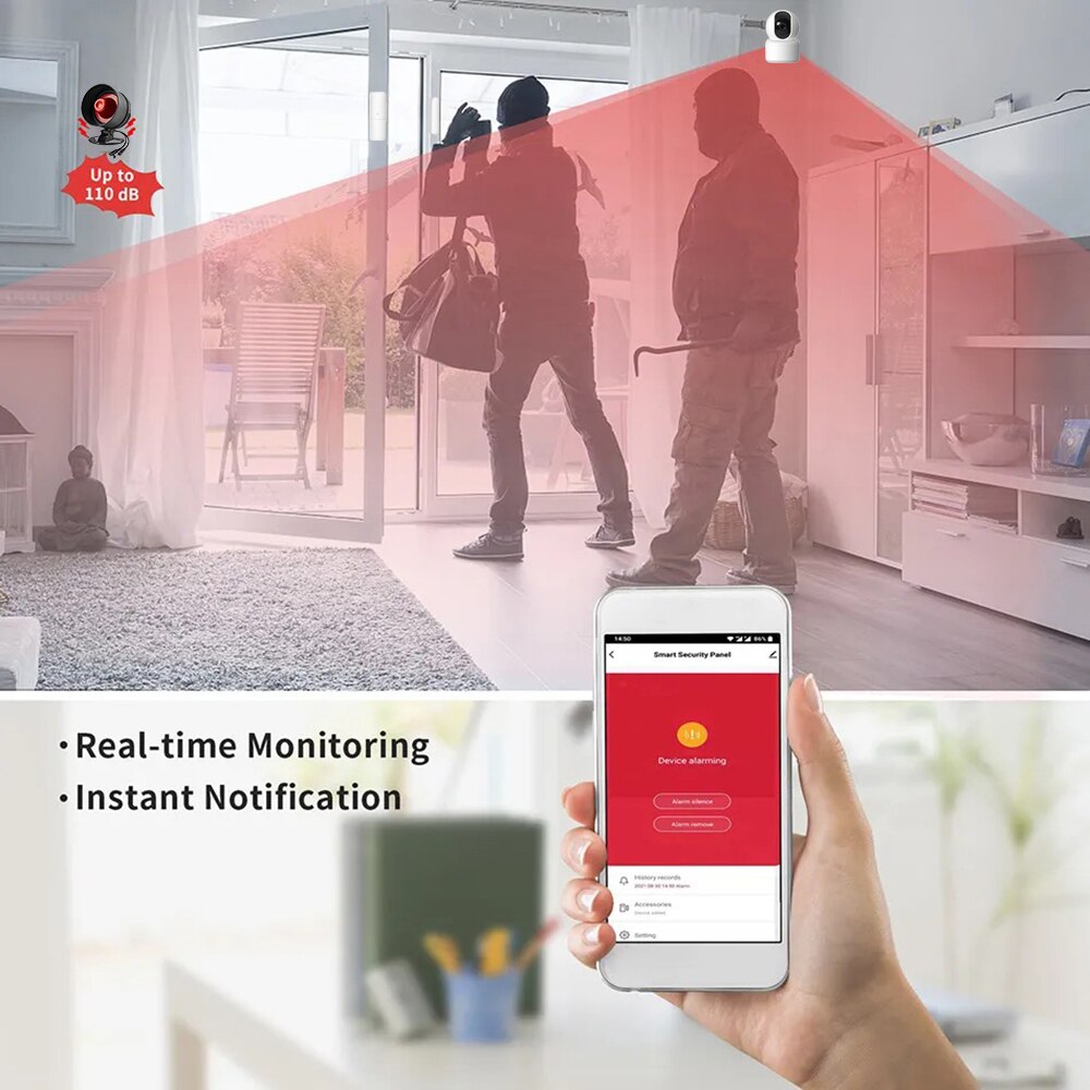 ONENUO-Sirène d'alarme sans fi - Wireless Door Sensor avis et prix