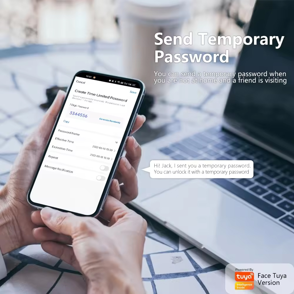 Serrure de porte électronique  - Smart Home Door Lock avis et prix