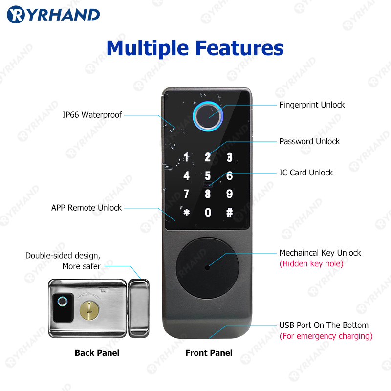 Uya – verrou de sécurité pour  - Smart Home Door Lock avis et prix
