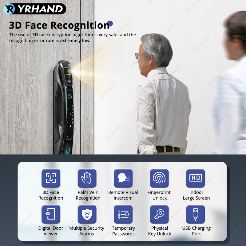 Serrure intelligente avec reco - Smart Home Door Lock avis et prix